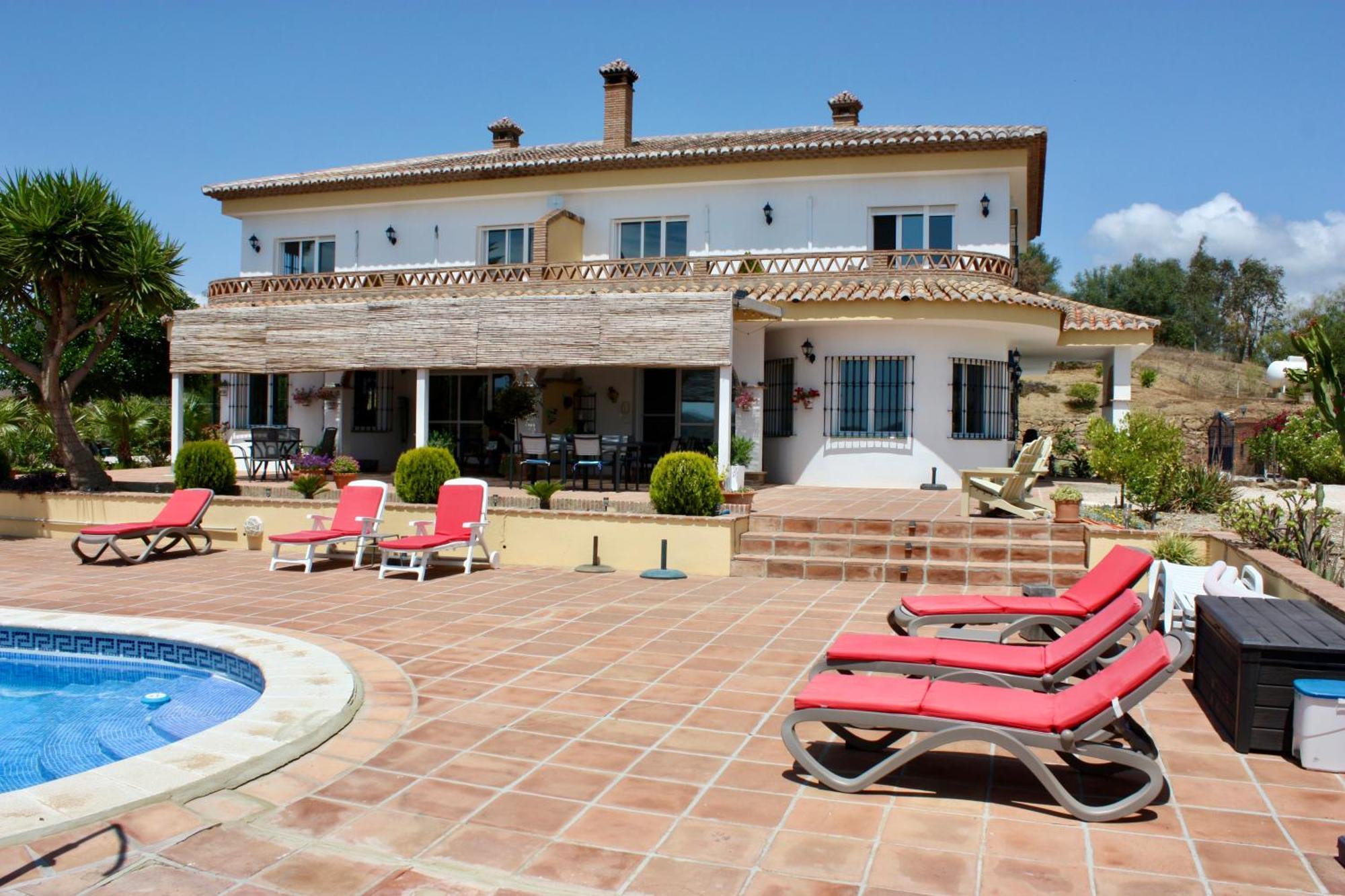 Casa Nuestro Sueno Bed & Breakfast Vinuela Ngoại thất bức ảnh